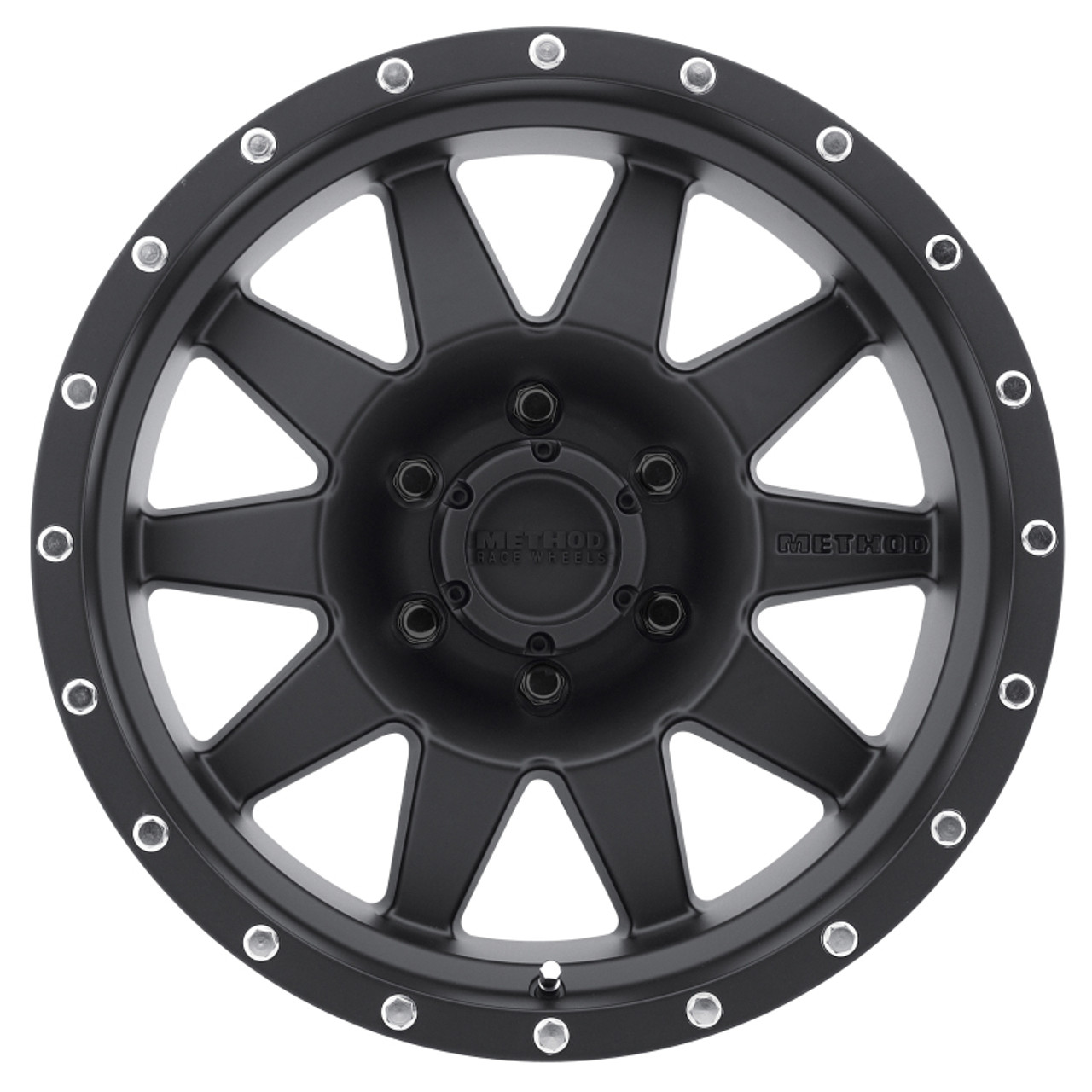Method MR301 The Standard 17x8.5 0mm Offset 6x5.5 108mm CB Matte Black Wheel - MR30178560500