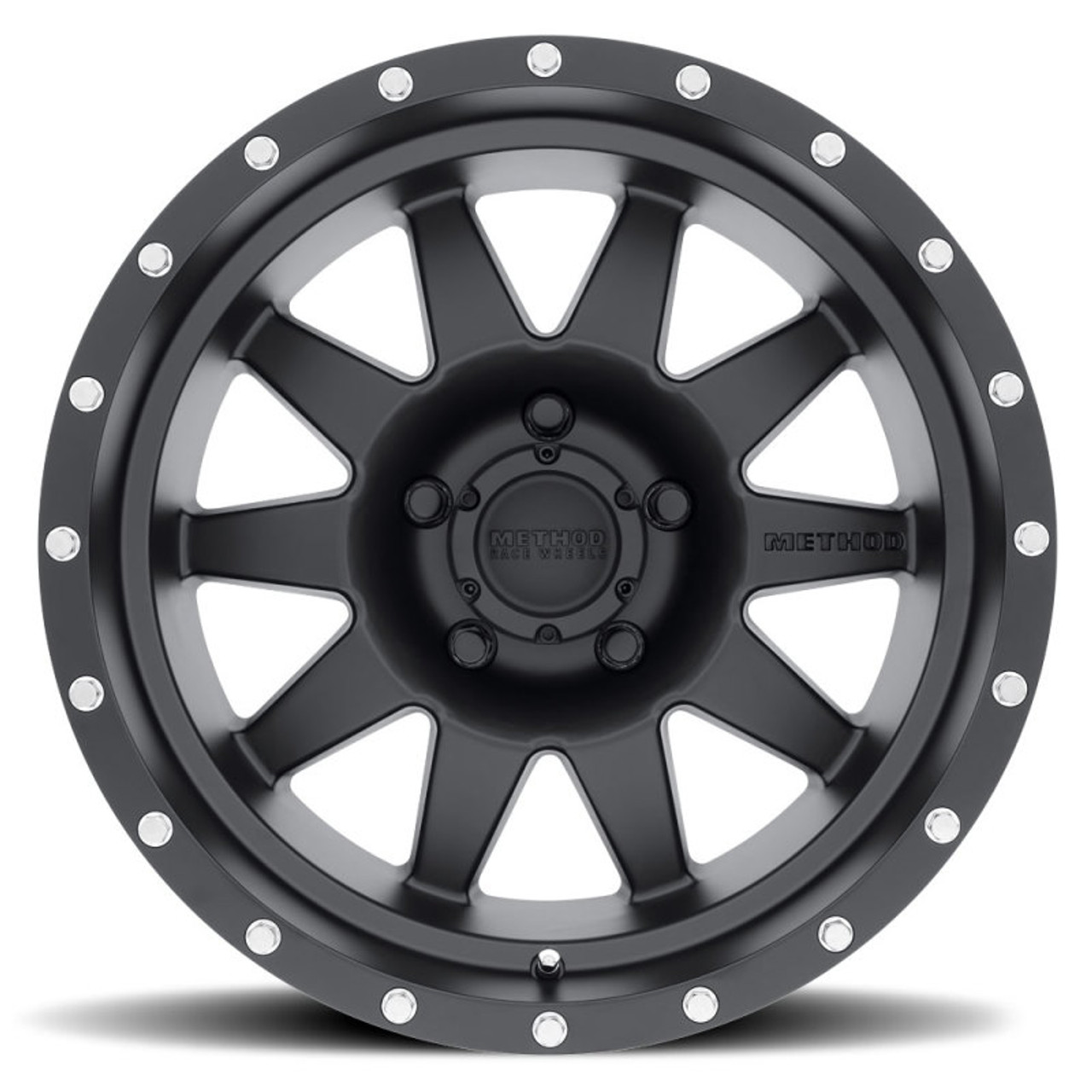 Method MR301 The Standard 17x9 -12mm Offset 5x5 94mm CB Matte Black Wheel - MR30179050512N