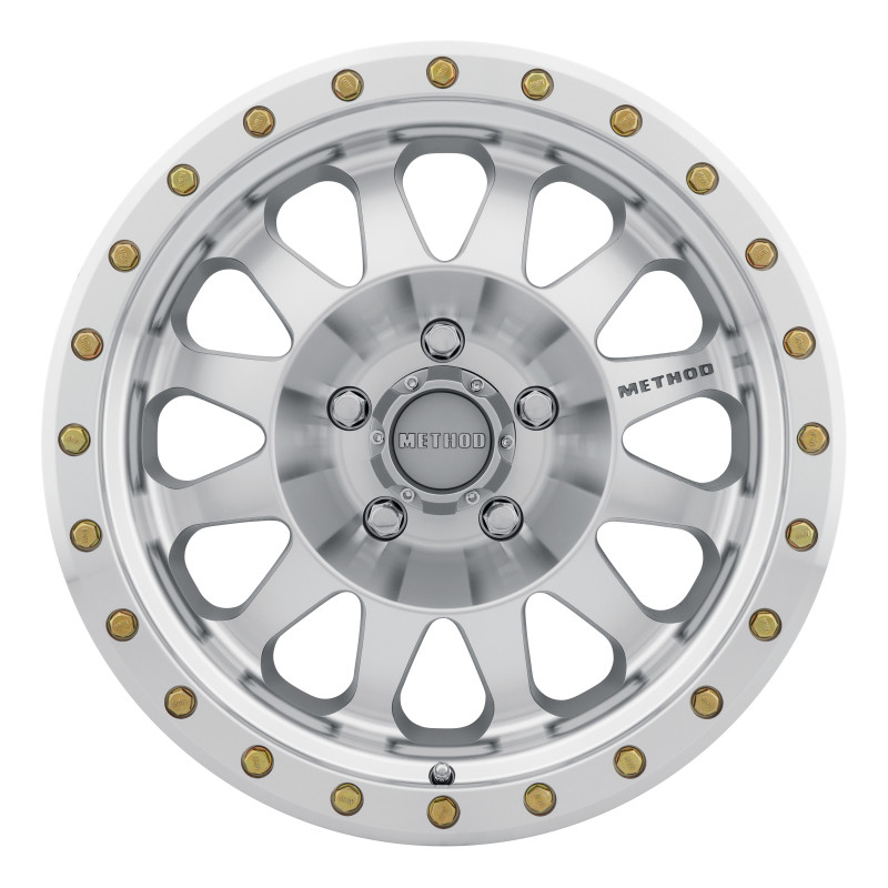Method MR304 Double Standard 17x8.5 0mm Offset 5x5 94mm CB Machined/Clear Coat Wheel - MR30478550300