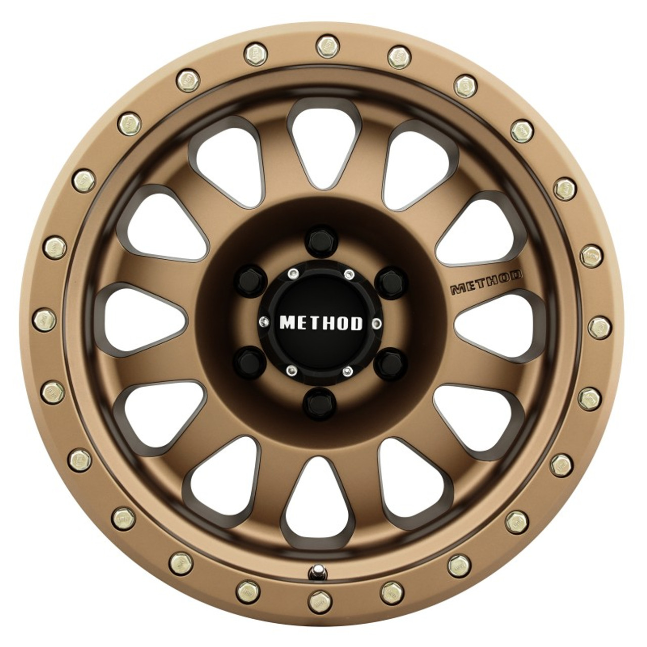 Method MR304 Double Standard 17x8.5 0mm Offset 6x5.5 108mm CB Method Bronze Wheel - MR30478560900