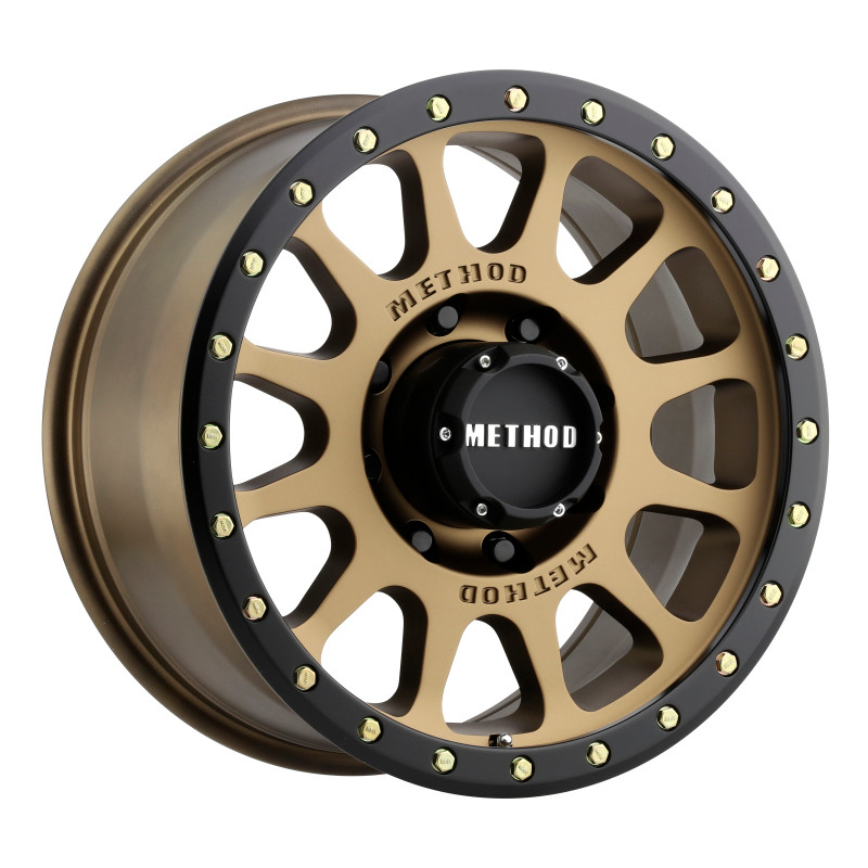 Method MR305 NV 20x10 -18mm Offset 8x170 130.81mm CB Bronze Wheel - MR30521087918N