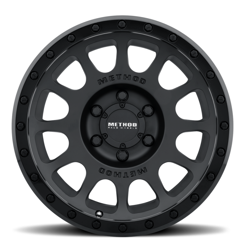 Method MR305 NV 17x8.5 0mm Offset 8x6.5 130.81mm CB Matte Black/Gloss Black Wheel - MR305785801000 Photo - Primary