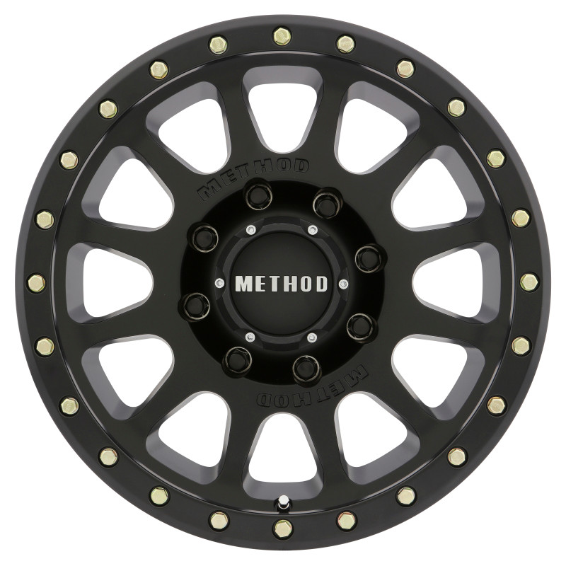 Method MR305 NV HD 17x8.5 0mm Offset 8x6.5 130.81mm CB Matte Black Wheel - MR30578580500H