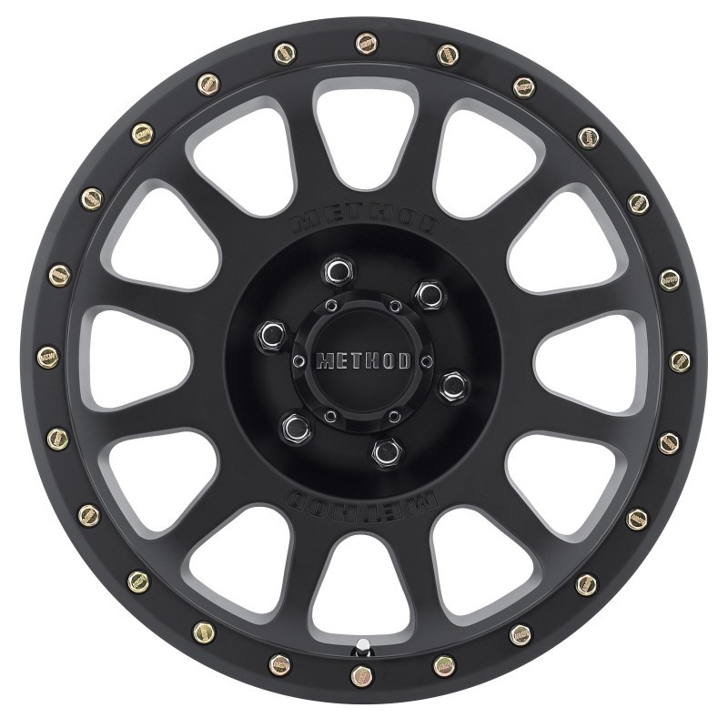 Method MR305 NV 18x9 0mm Offset 6x135 94mm CB Method Matte Black Street Loc Wheel - MR30589016500