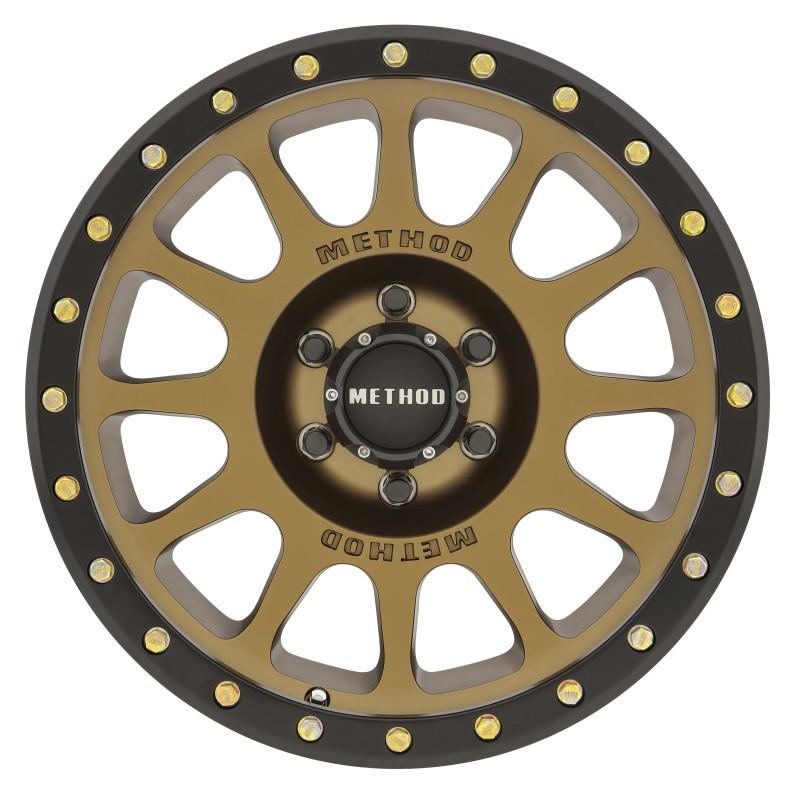 Method MR305 NV 18x9 0mm Offset 6x135 94mm CB Method Bronze/Black Street Loc Wheel - MR30589016900