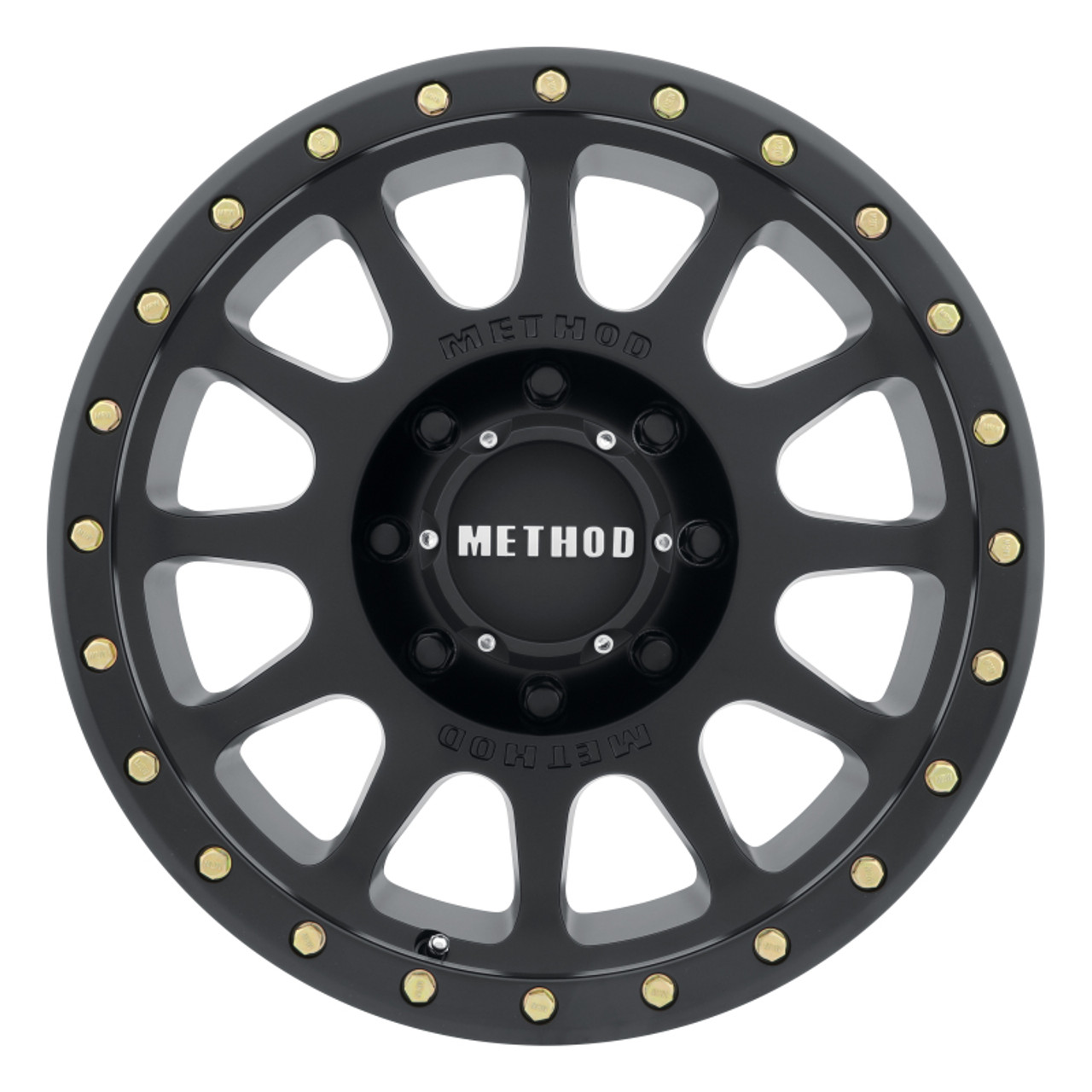 Method MR305 NV 18x9 +18mm Offset 8x6.5 130.81mm CB Matte Black Wheel - MR30589080518