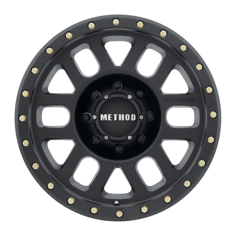 Method MR309 Grid 18x9 0mm Offset 8x180 130.81mm CB Matte Black Wheel - MR30989088500