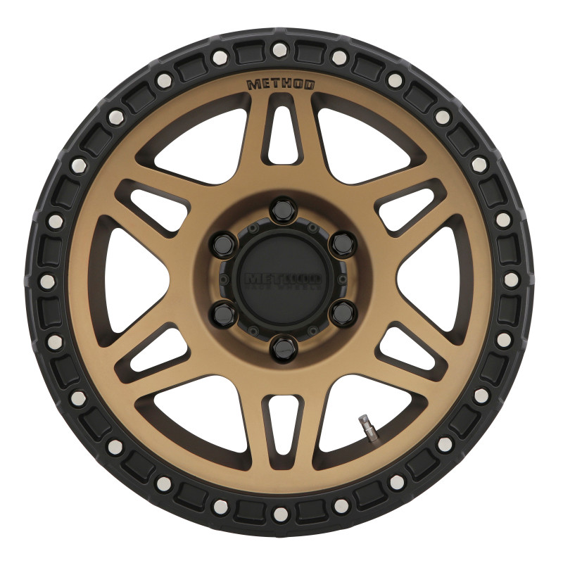 Method MR312 17x8.5 0mm Offset 6x135 87mm CB Method Bronze/Black Street Loc Wheel - MR31278516900