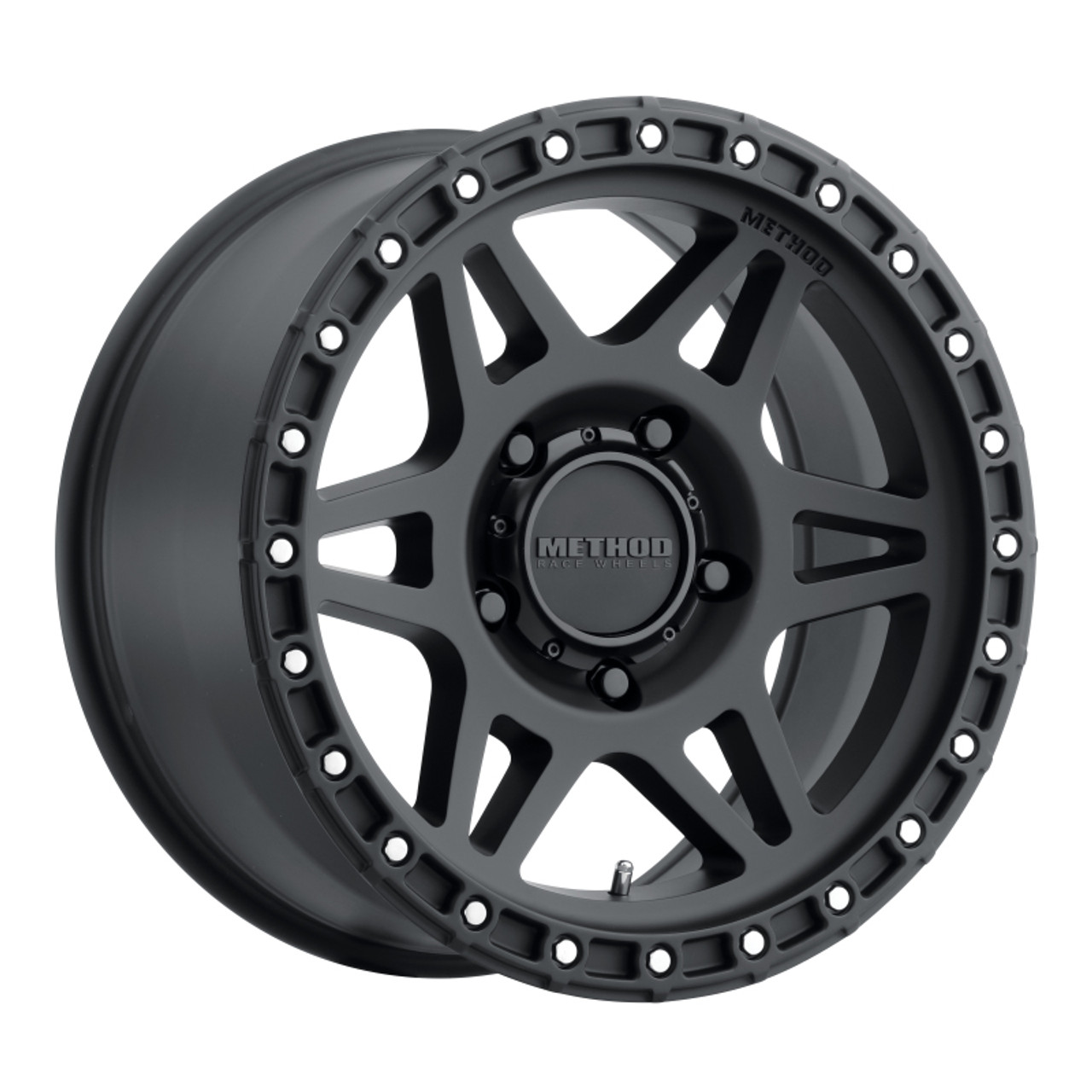 Method MR312 17x8.5 0mm Offset 5x5.5 108mm CB Matte Black Wheel - MR31278555500