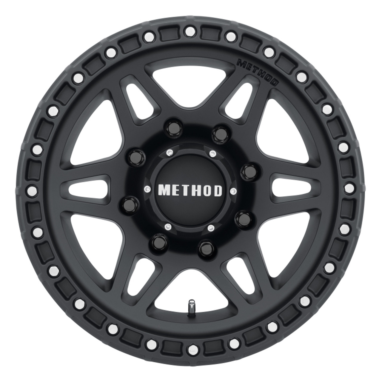 Method MR312 18x9 +18mm Offset 8x6.5 130.81mm CB Matte Black Wheel - MR31289080518