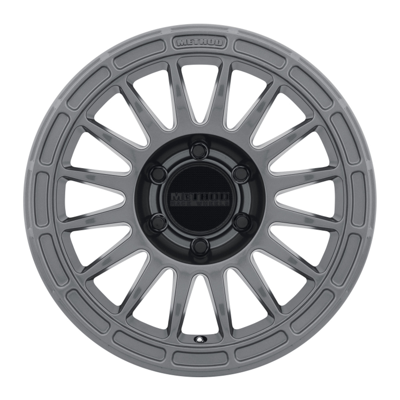 Method MR314 17x8.5 0mm Offset 6x5.5 106.25mm CB Gloss Titanium Wheel - MR31478560800