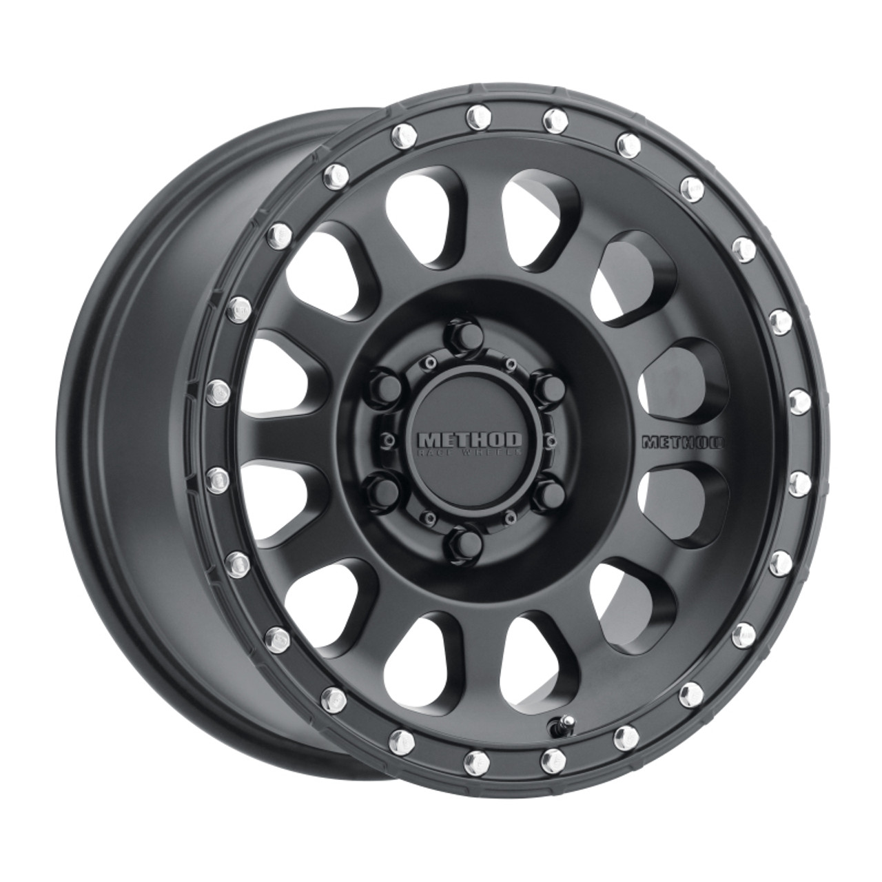 Method MR315 18x9 +18mm Offset 6x5.5 106.25mm CB Matte Black Wheel - MR31589060518