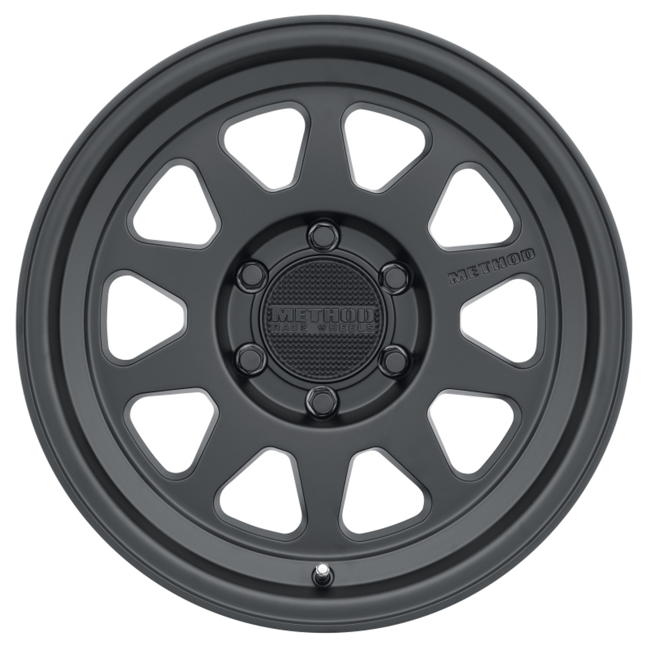 Method MR316 17x8.5 0mm Offset 6x135 87mm CB Matte Black Wheel - MR31678516500