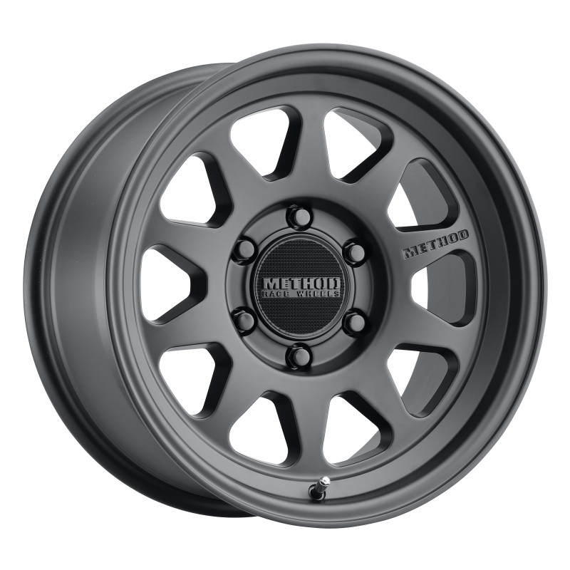Method MR316 17x8.5 0mm Offset 6x120 67mm CB Matte Black Wheel - MR31678562500