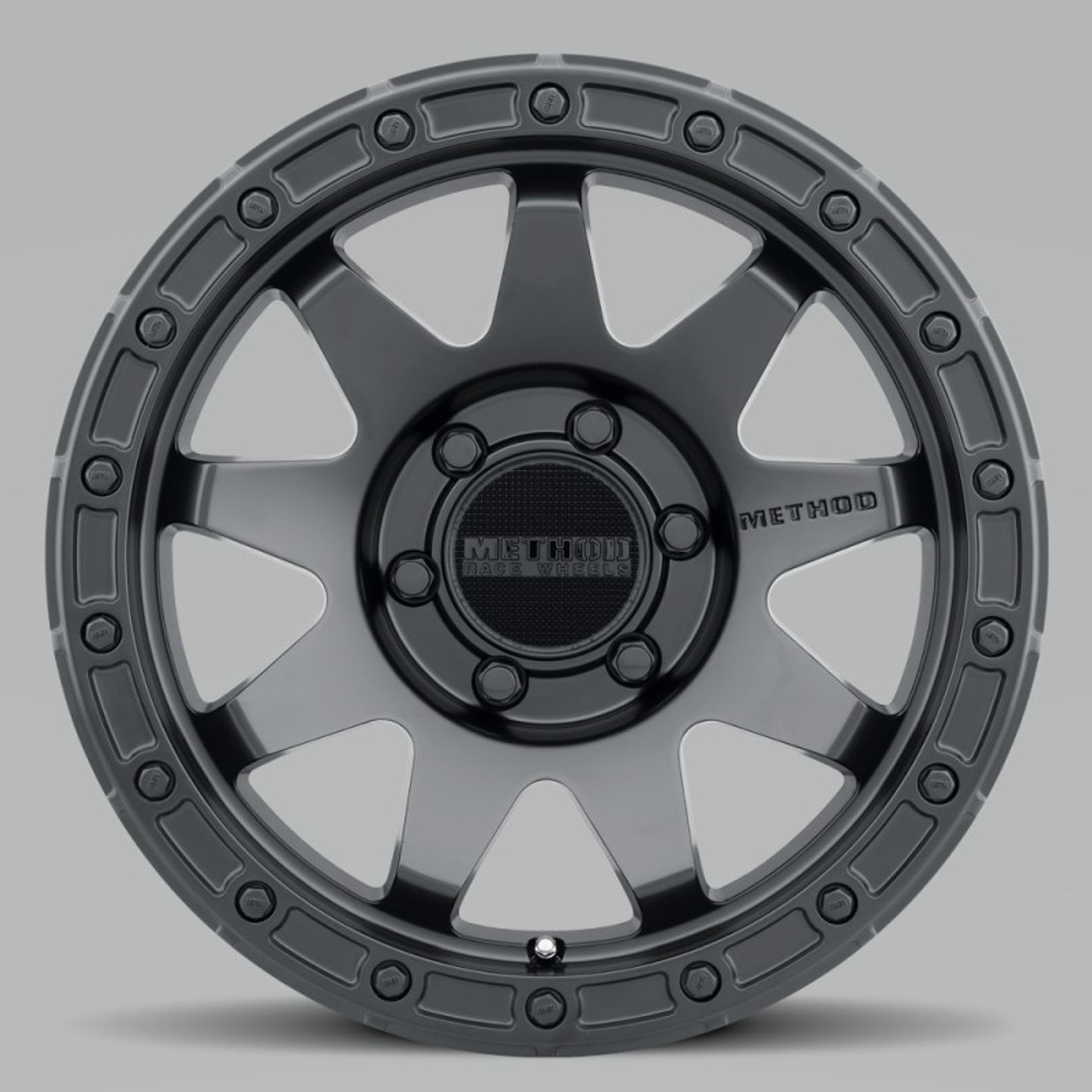 Method MR317 20x9 0mm Offset 6x5.5 106.25mm CB Matte Black Wheel - MR31729060500