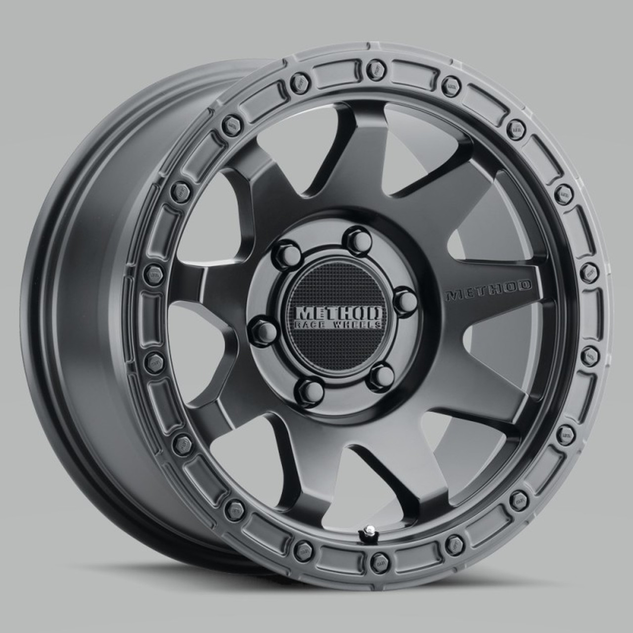 Method MR317 20x9 +18mm Offset 6x5.5 106.25mm CB Matte Black Wheel - MR31729060518