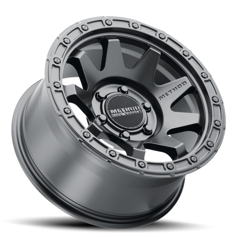 Method MR317 17x9 -12mm Offset 5x5 71.50mm CB Matte Black Wheel - MR31779050512N Photo - Primary