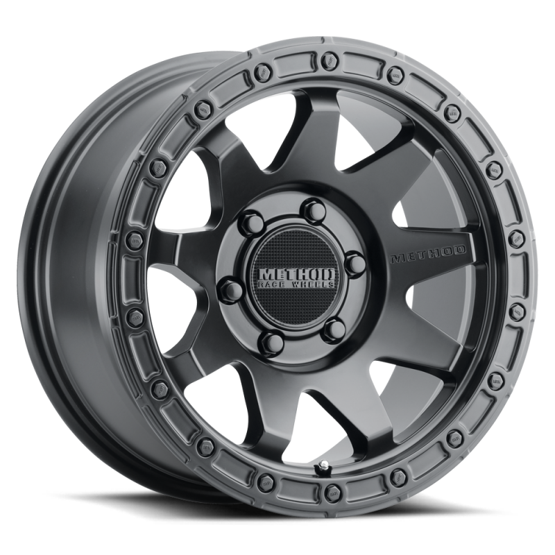 Method MR317 17x9 -12mm Offset 6x5.5 106.25mm CB Matte Black Wheel - MR31779060512N Photo - Primary