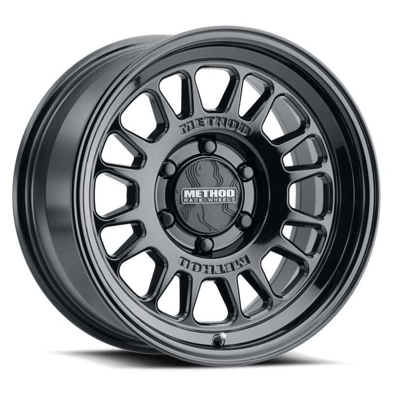 Method MR318 18x8.5 +35mm Offset 6x135 BP 87mm CB Gloss Black Wheel - MR318885161335 Photo - Primary
