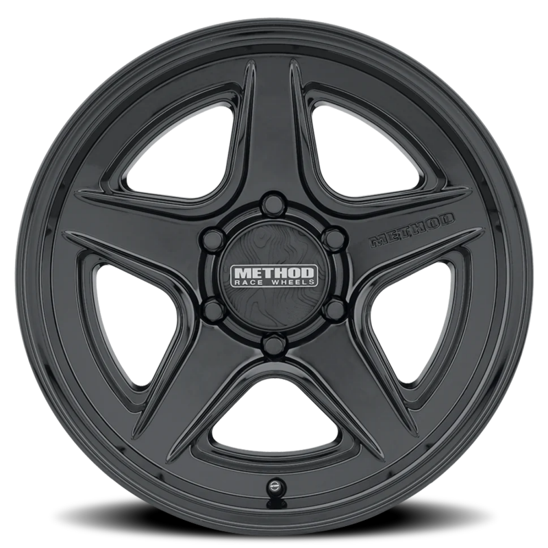 Method MR319 17x8.5 -0mm Offset 6x5.5 BP 106.25mm CB Gloss Black Wheel - MR319785601300 Photo - Primary