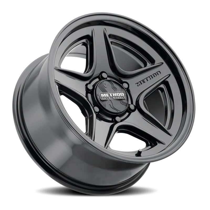 Method MR319 17x8.5 -0mm Offset 6x5.5 BP 106.25mm CB Gloss Black Wheel - MR319785601300 Photo - Primary