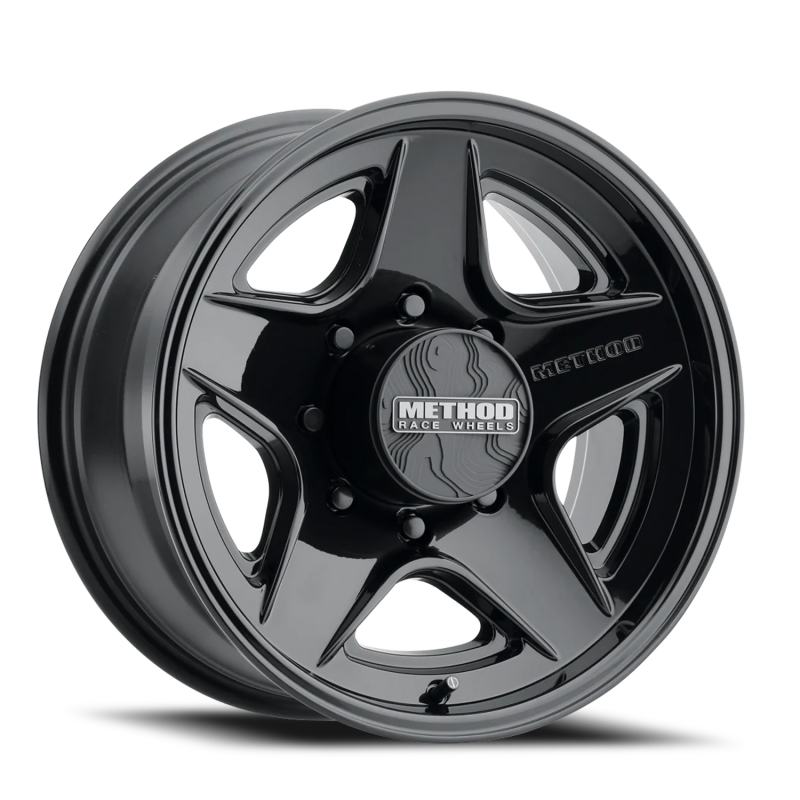 Method MR319 18x9 18mm Offset 8x6.5 BP 130.81mm CB Gloss Black Wheel - MR319890801318 Photo - Primary