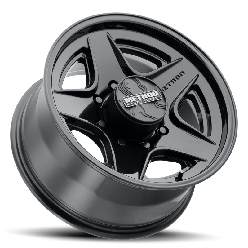 Method MR319 18x9 18mm Offset 8x6.5 BP 130.81mm CB Gloss Black Wheel - MR319890801318 Photo - Primary