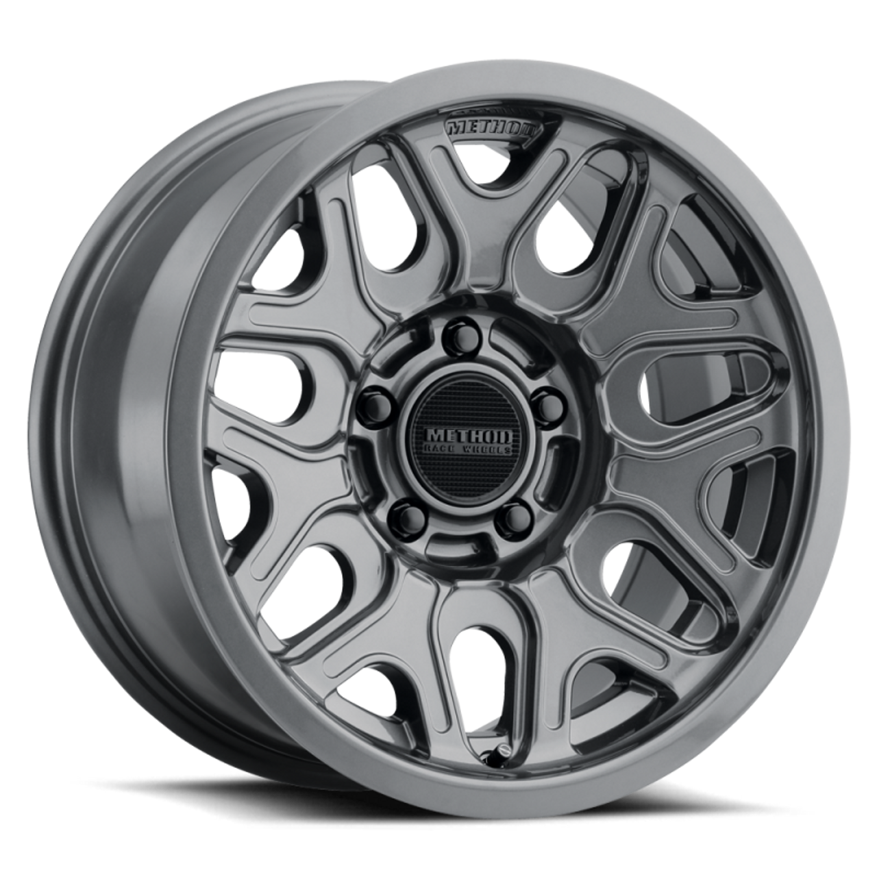Method MR322 / 18x9 / 6x5.5 BP / 18ET / 5.68in BS / 106.25mm CB - Gloss Titanium Wheel - MR32289060818