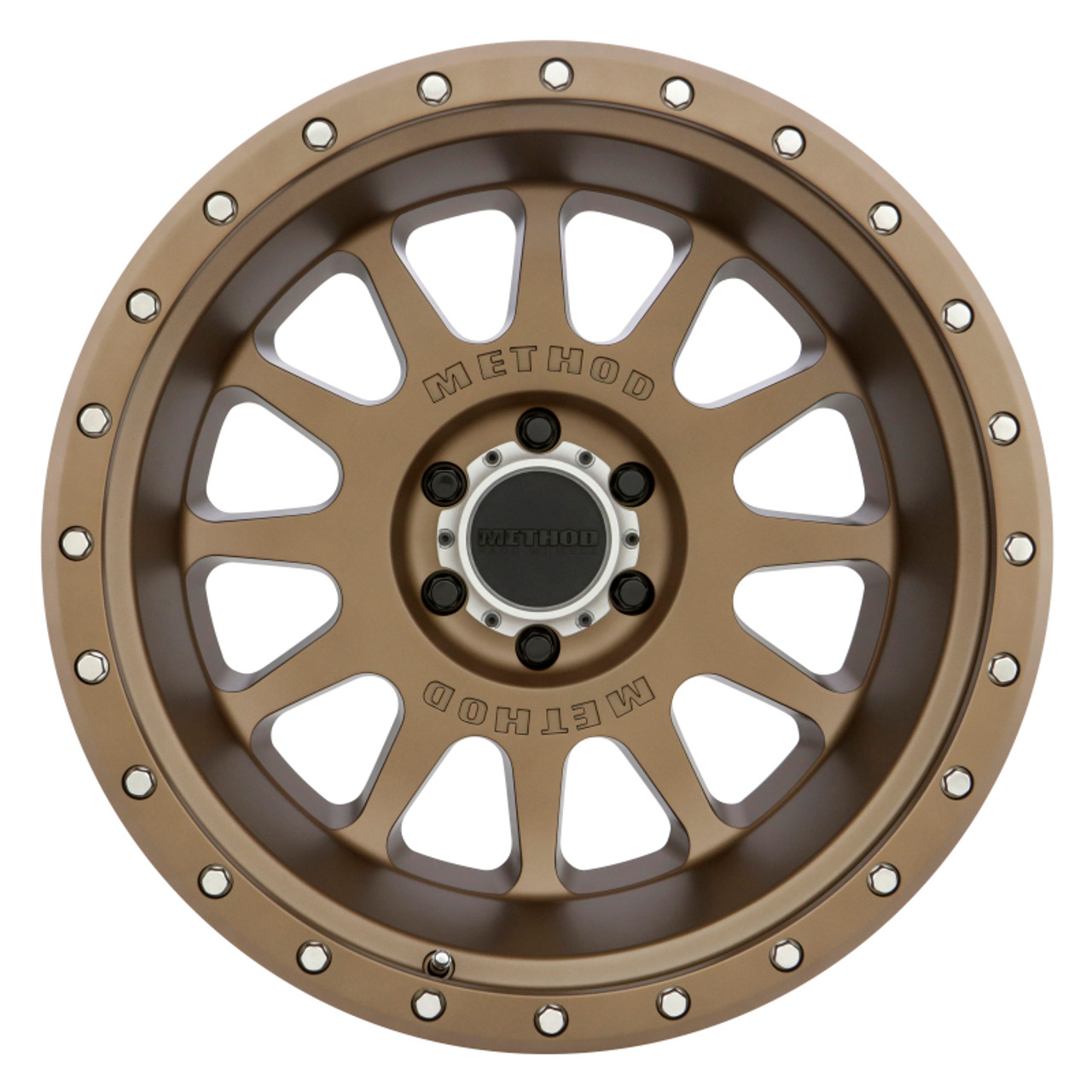 Method MR605 NV 20x10 -24mm Offset 6x5.5 106.25mm CB Method Bronze Wheel - MR60521060924N