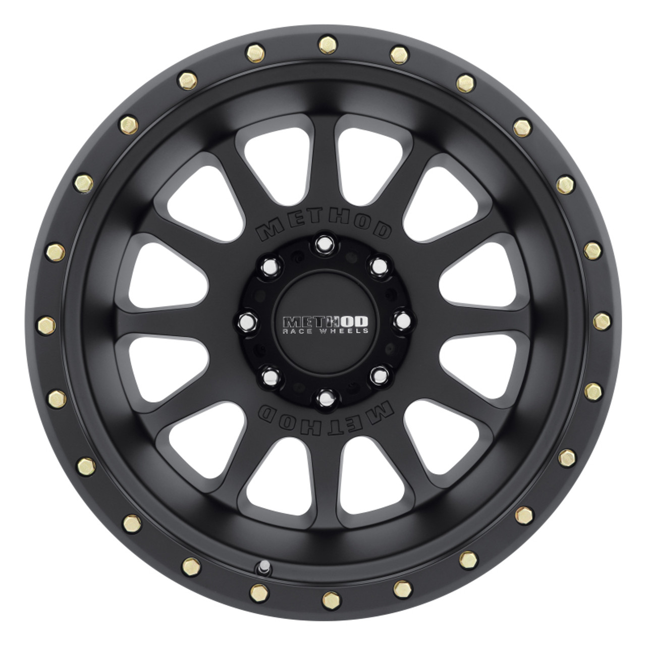 Method MR605 NV 20x10 -24mm Offset 8x170 124.9mm CB Matte Black Wheel - MR60521087524N