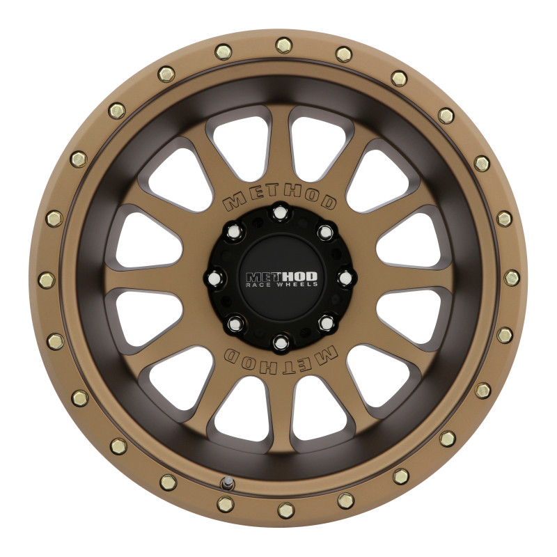 Method MR605 NV 20x12 -52mm Offset 8x6.5 121.3mm CB Method Bronze Wheel - MR60521280952N