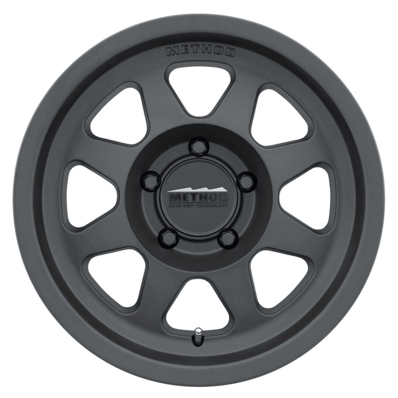 Method MR701 17x7.5 +30mm Offset 5x4.5 73mm CB Matte Black Wheel - MR70177512530
