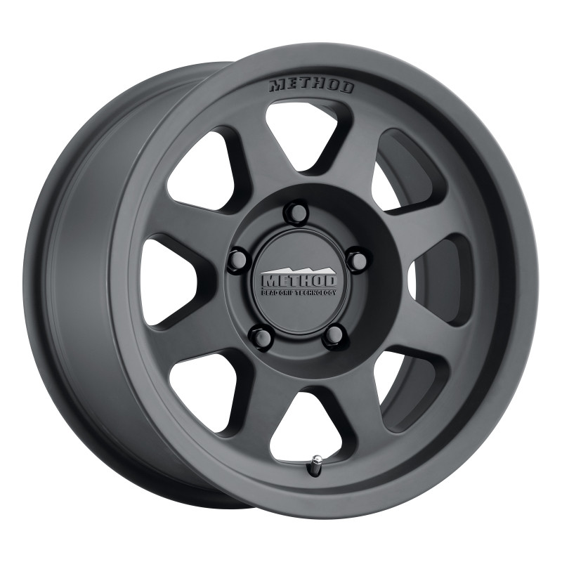 Method MR701 17x7.5 +30mm Offset 5x4.5 73mm CB Matte Black Wheel - MR70177512530