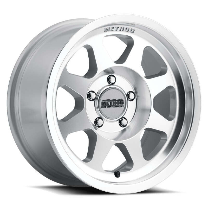 Method MR701 Bead Grip 17x8.5 0mm Offset 5x5 71.5mm CB Machined/Clear Coat Wheel - MR70178550300