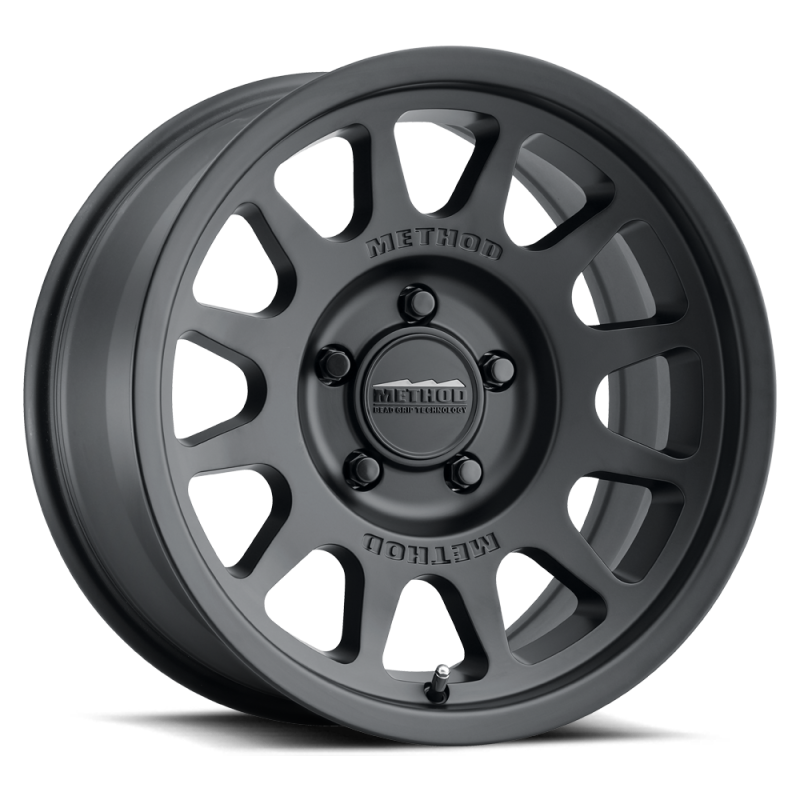 Method MR703 17x7.5 +50mm Offset 5x160 65mm CB Matte Black Wheel - MR70377556550