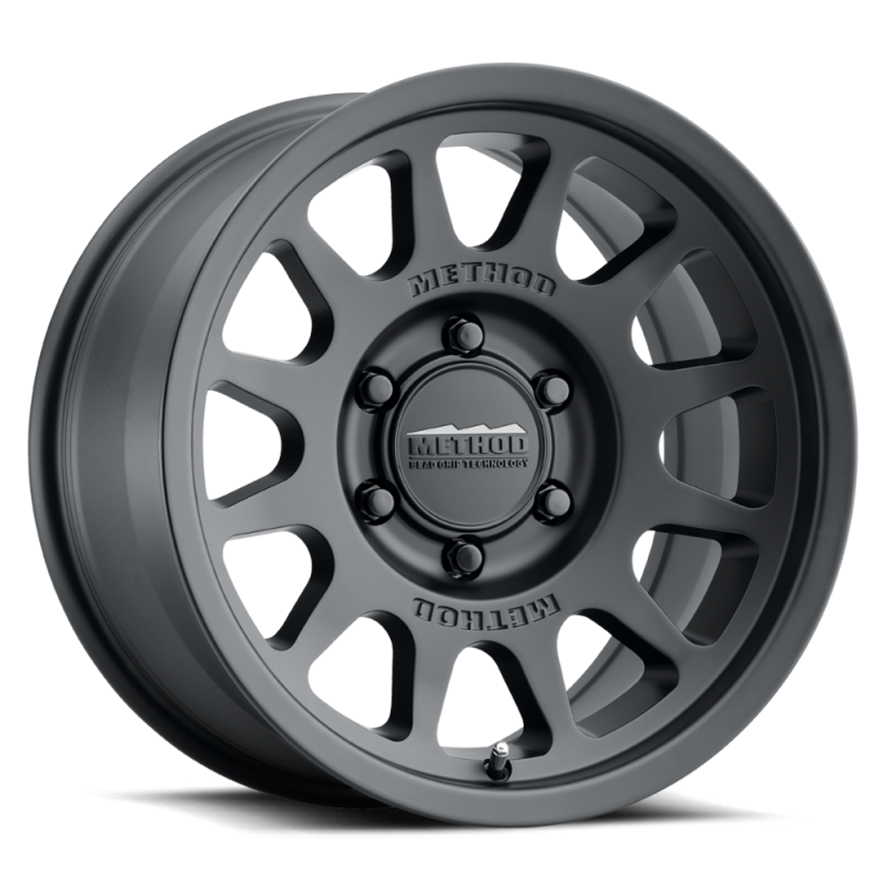 Method MR703 17x8.5 0mm Offset 6x5.5 106.25mm CB Matte Black Wheel - MR70378560500