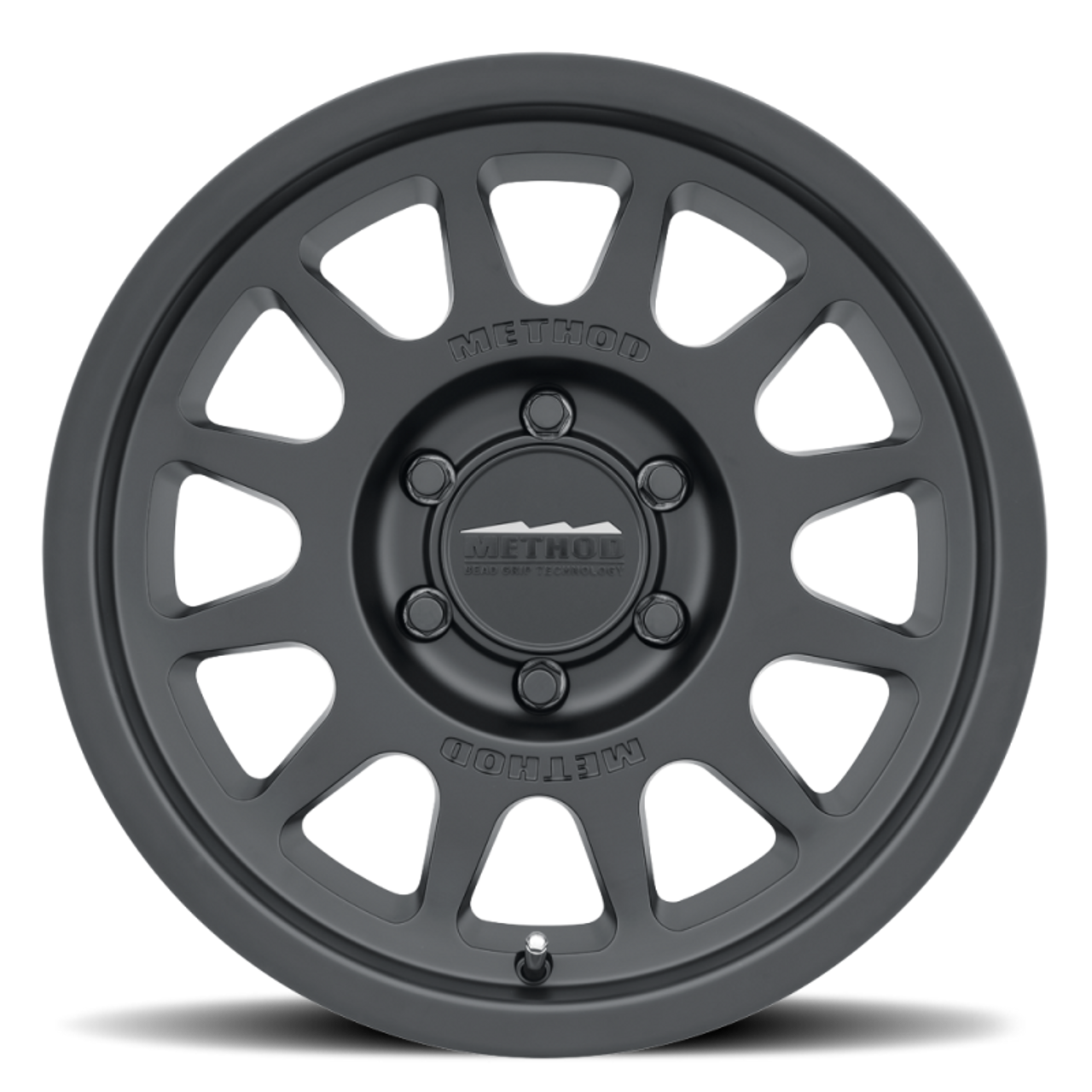 Method MR703 17x8.5 0mm Offset 6x5.5 106.25mm CB Matte Black Wheel - MR70378560500