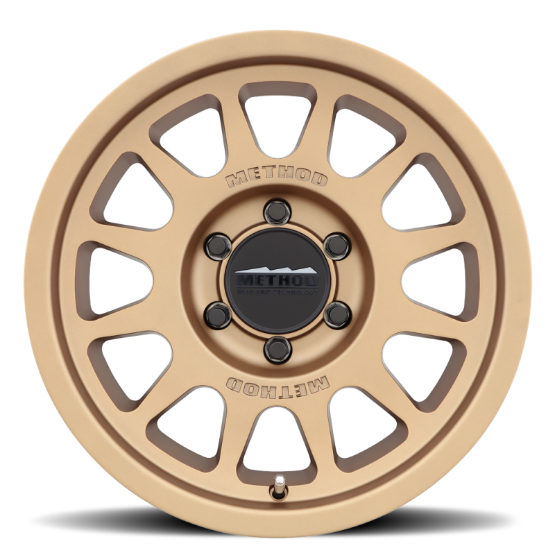 Method MR703 17x8.5 0mm Offset 6x5.5 106.25mm CB Method Bronze Wheel - MR70378560900