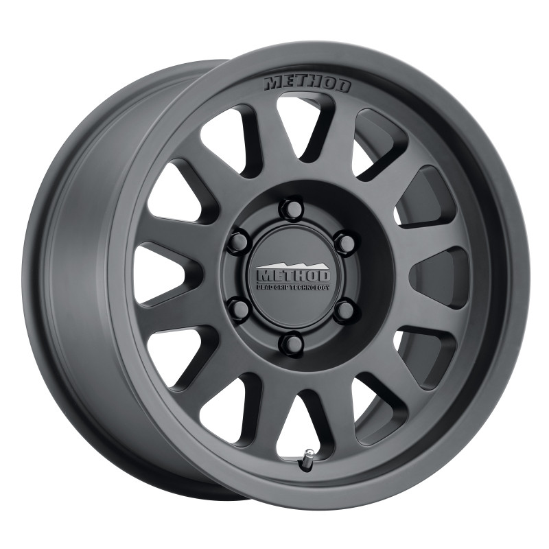 Method MR704 17x8.5 0mm Offset 5x5 71.5mm CB Matte Black Wheel - MR70478550500