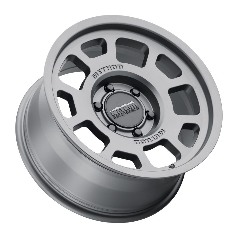 Method MR705 17x8.5 +35mm Offset 6x5.5 106.25mm CB Titanium Wheel - MR70578560835