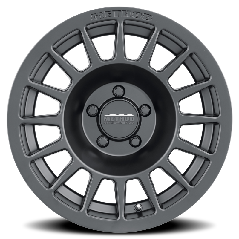 Method MR707 Bead Grip 16x7 +30mm Offset 5x4.5 73mm Centerbore Matte Black - MR70767012530 Photo - Primary