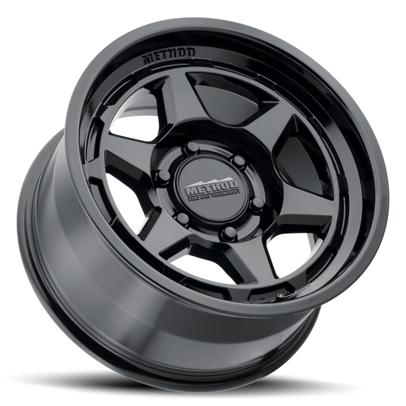 Method MR708 17x8.5 / 0mm Offset / 6x5.5 / 106.25mm CB - Gloss Black - MR708785601300 Photo - Close Up