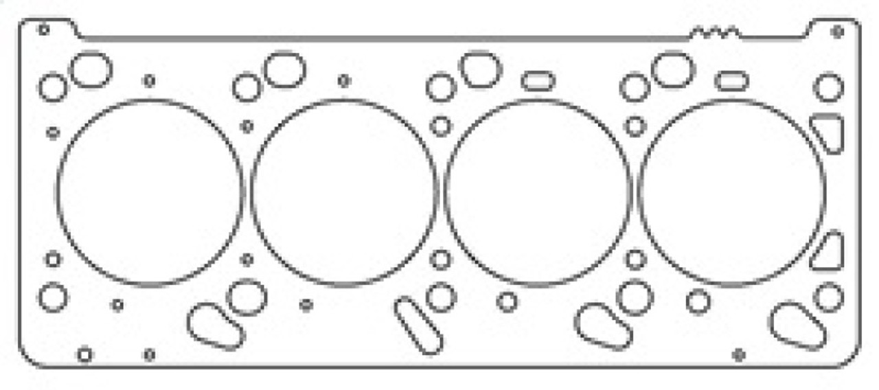 Cometic Ford Focus/Contour/ZX2 87mm .040 inch MLS Head Gasket - C4279-040