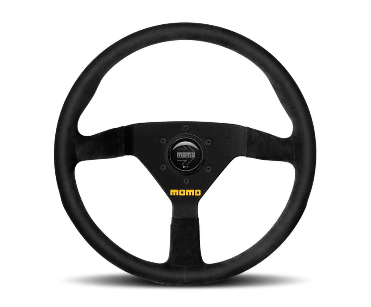 Momo MOD78 Steering Wheel 350 mm -  Black Leather/Black Spokes - R1909/35L