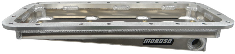 Moroso Hemi (Incl. Keith Black/JP-1 Funny Car) Dry Sump 3in-5in Aluminum Oil Pan - 20044