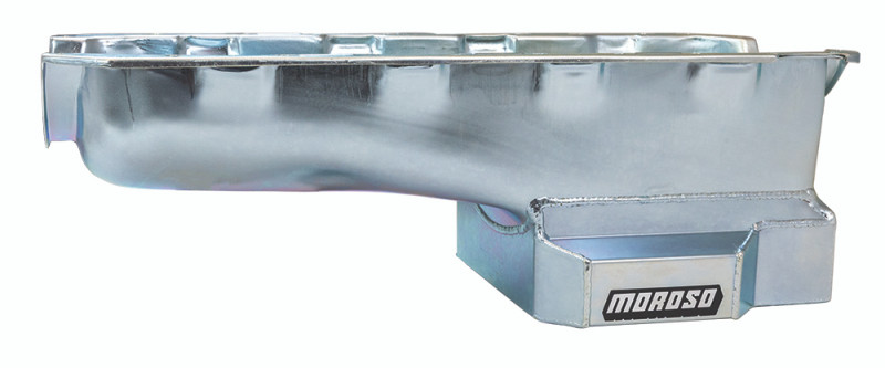 Moroso Chevrolet Big Block Mark IV Kicked Out Wet Sump 6qt 8in Steel Oil Pan - 20401
