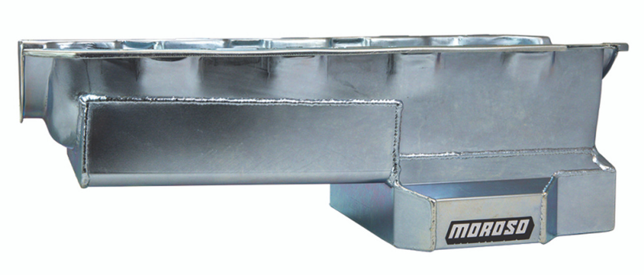 Moroso Chevrolet Big Block Mark IV Stroker Wet Sump 6qt 8in Steel Oil Pan - 20405