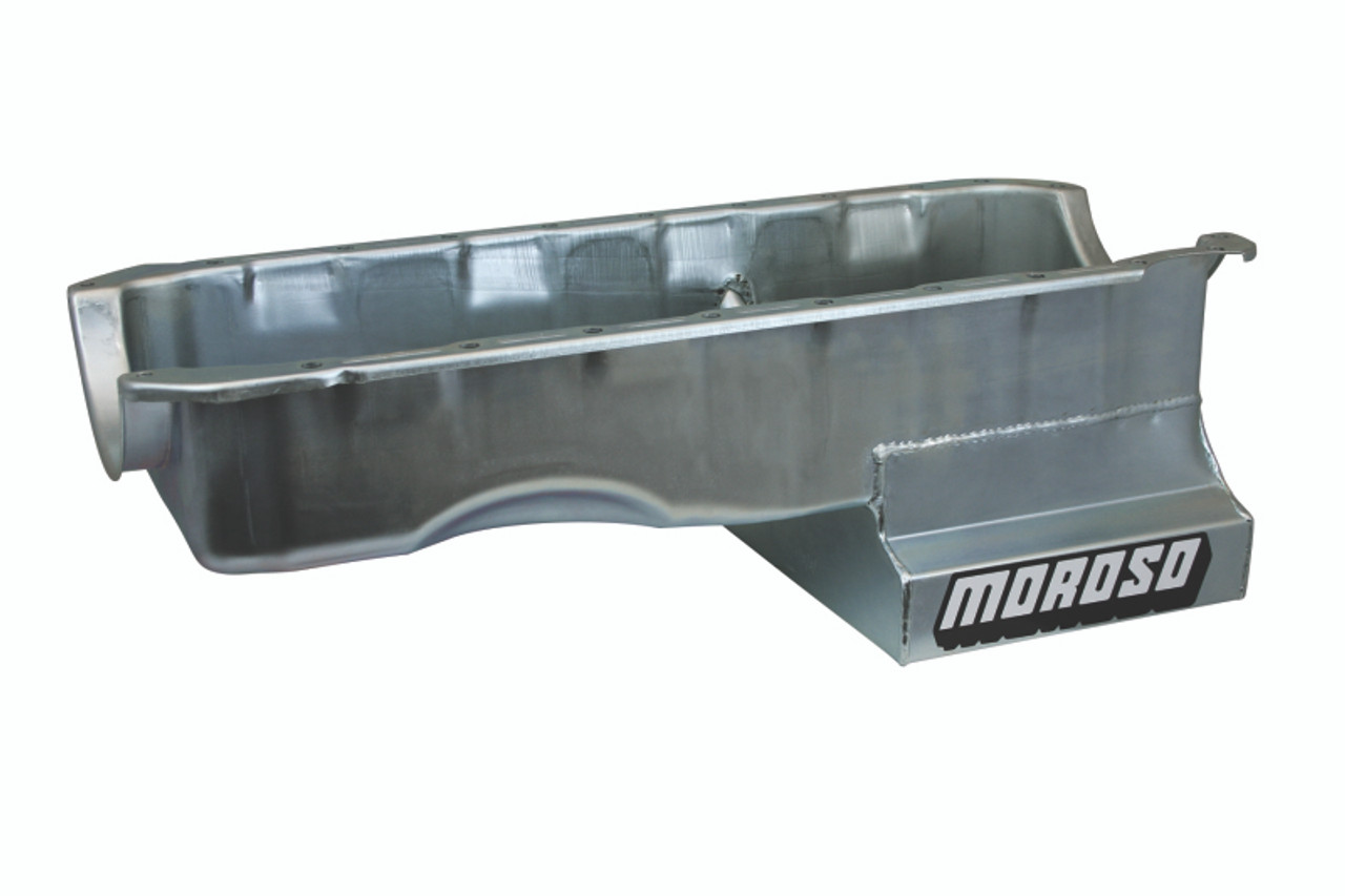 Moroso Chevrolet Big Block Mark IV Stroker Wet Sump 6qt 8in Steel Oil Pan - 20406