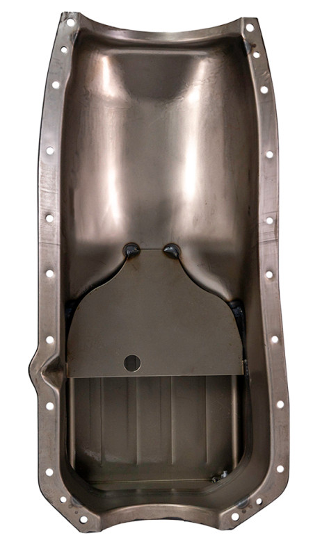 Moroso 65-Up Oldsmobile V-8 (330-455) Deep Wet Sump 7qt 8.5in Steel Oil Pan - 20480