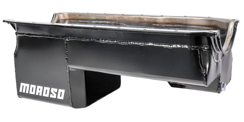Moroso Ford 351C/351M/400 (w/Rear Sump) Wet Sump 8qt 9in Steel Oil Pan - 20530